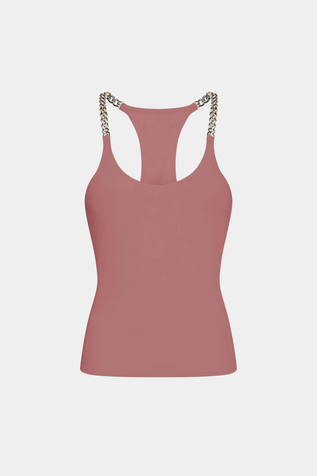 Chain Decor Sleeveless Tank Top