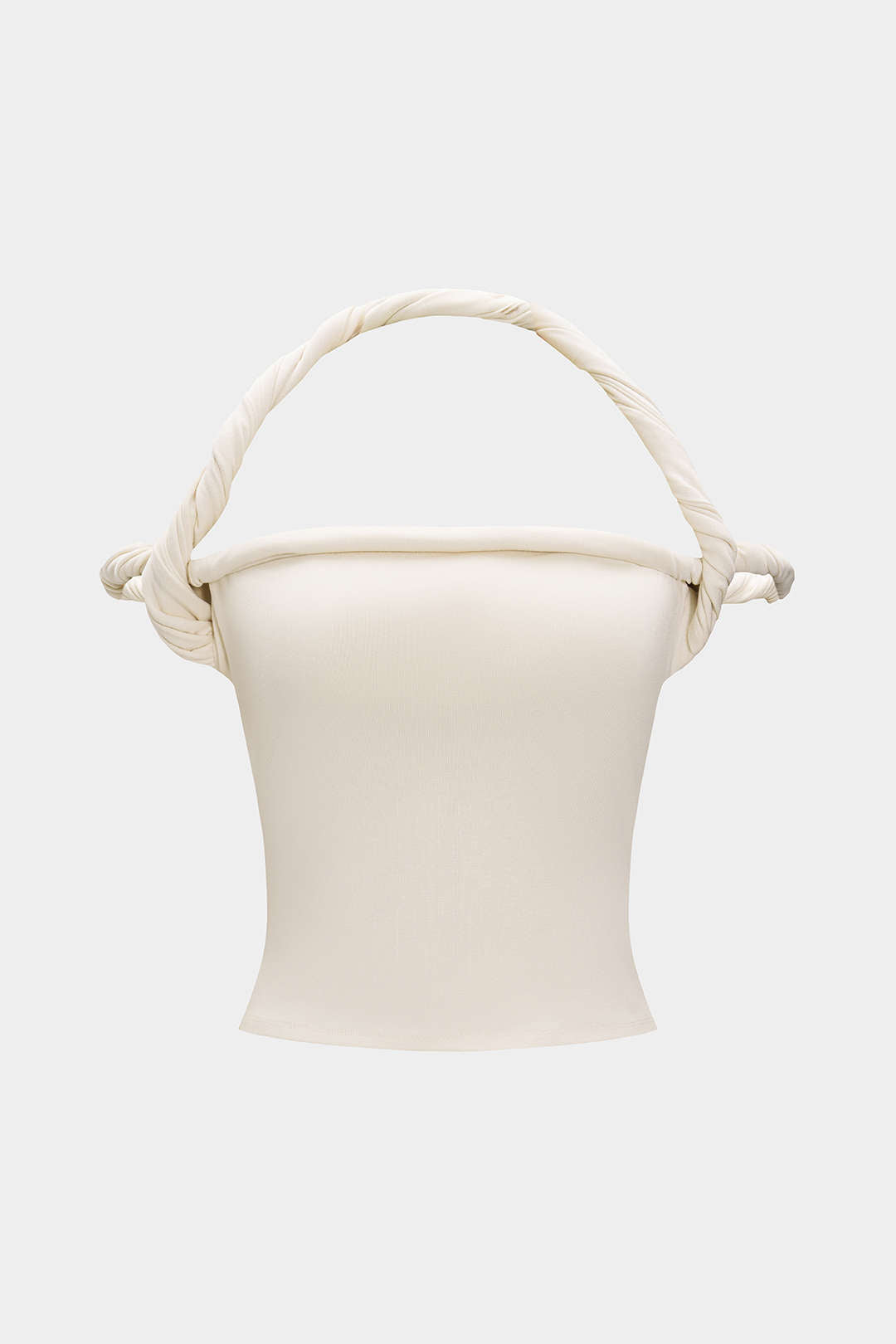 Twist Knot Halter Neck Tank Top