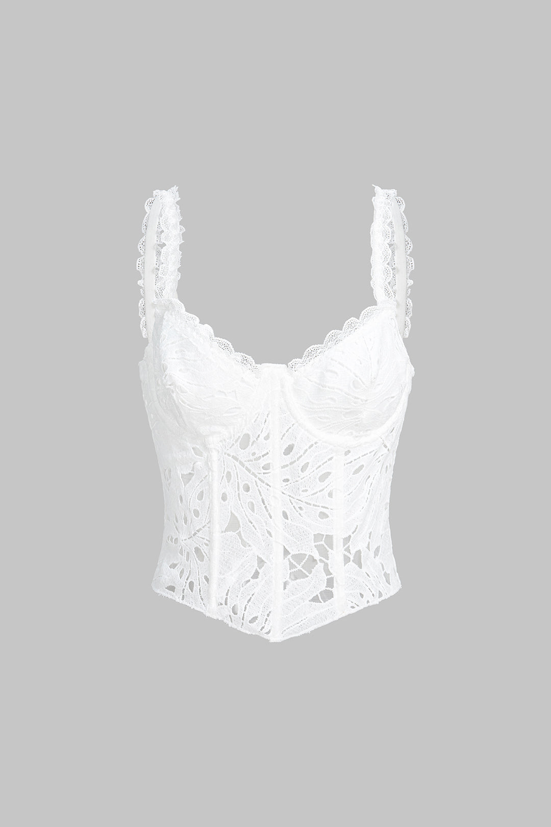 Lace Hollw Out Cami Top