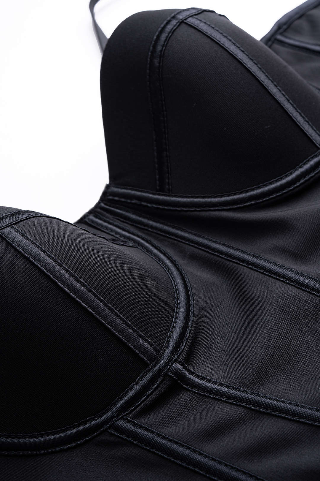 Solid Corset Buckle Cami Top