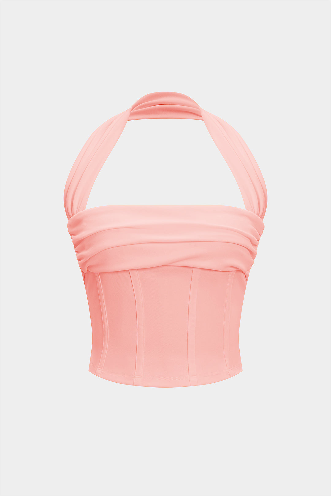 Halter Neck Ruched Top
