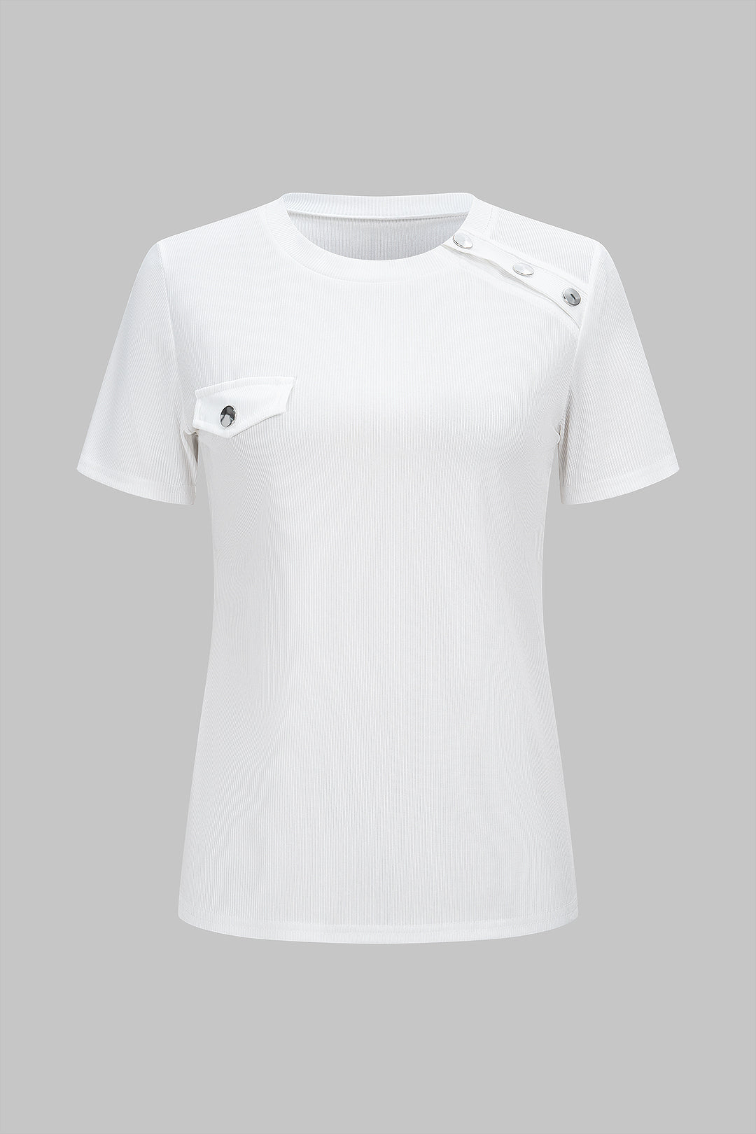Round Neck Short Sleeve T-Shirt