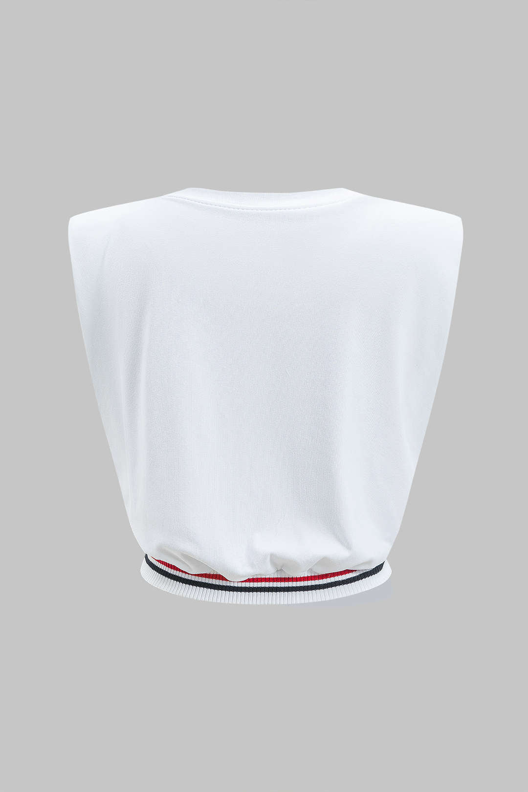 Car Letter Digital Pattern Print Loose Sleeveless T-Shirt