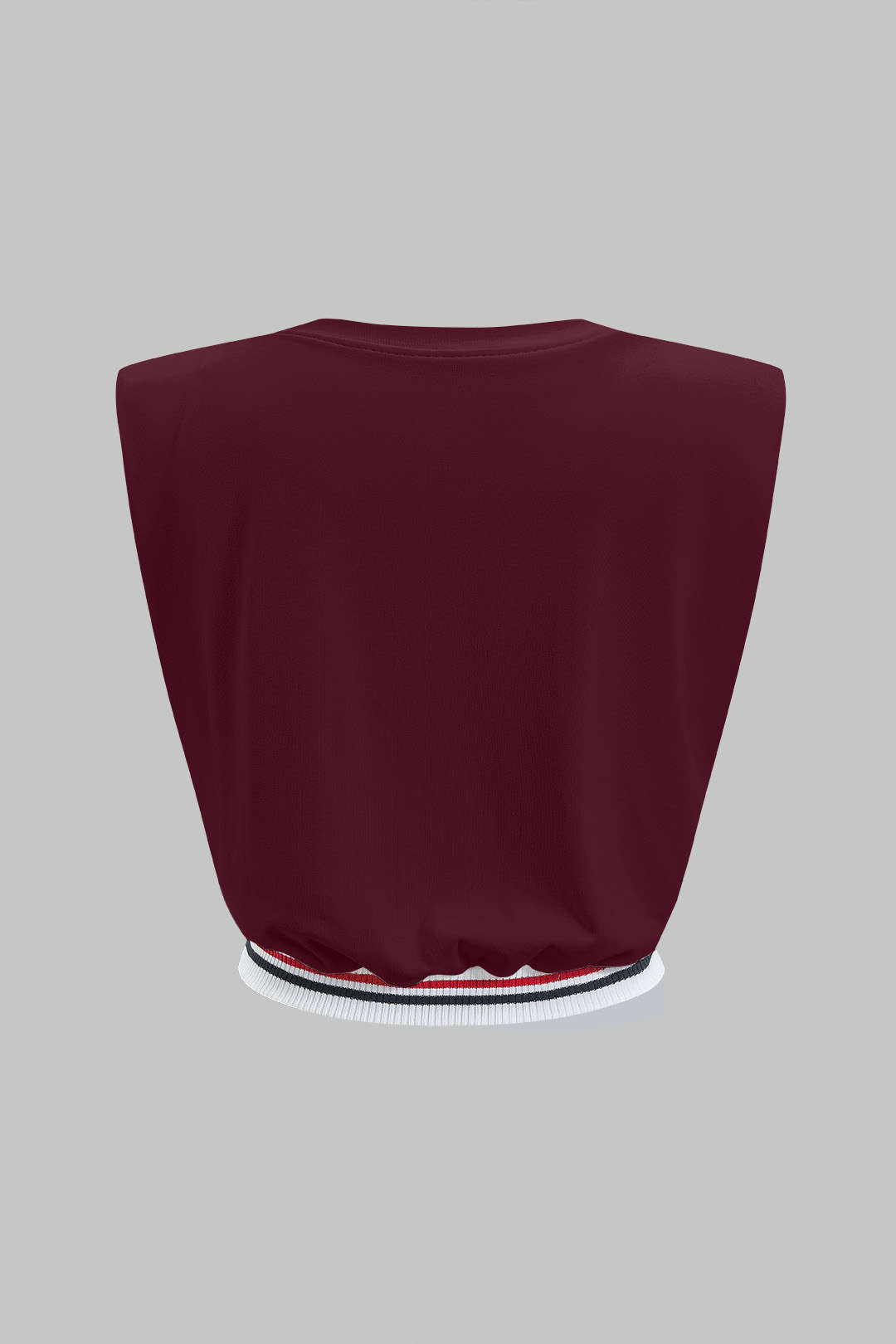 Car Letter Digital Pattern Print Loose Sleeveless T-Shirt