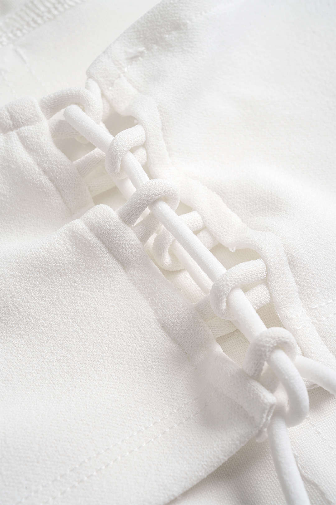 Corset Waist Short Sleeve T-Shirt