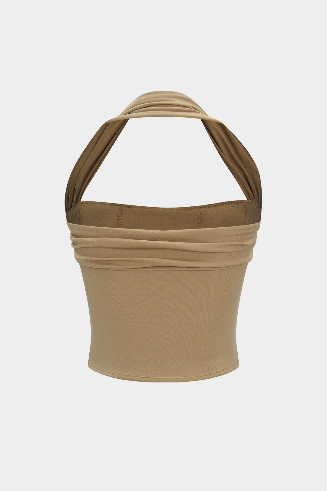 Halter Neck Ruched Top