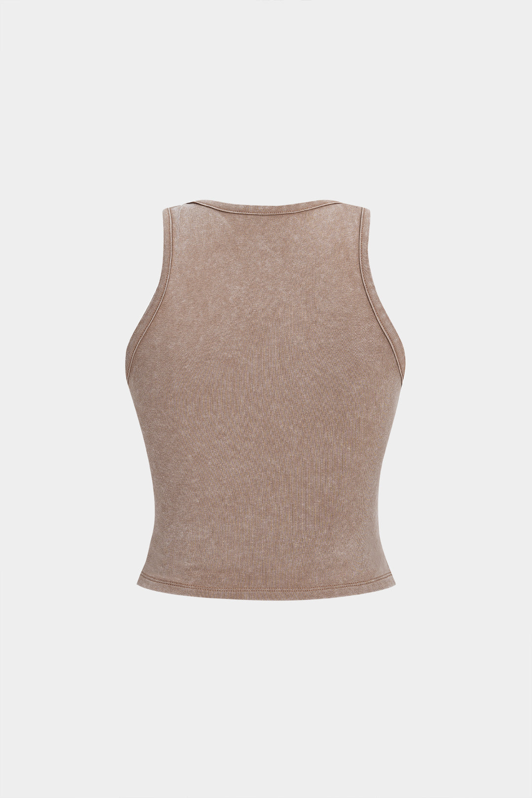 Striped Round Neck Tank Top