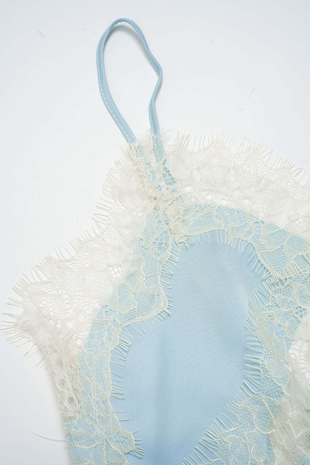 Patchwork Lace Asymmetrical Cami Top