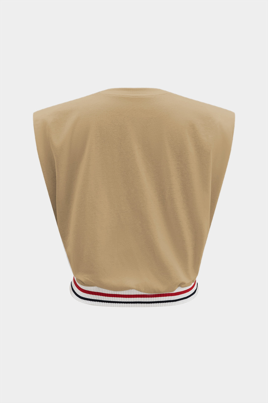 Car Print Round Neck Sleeveless T-Shirt