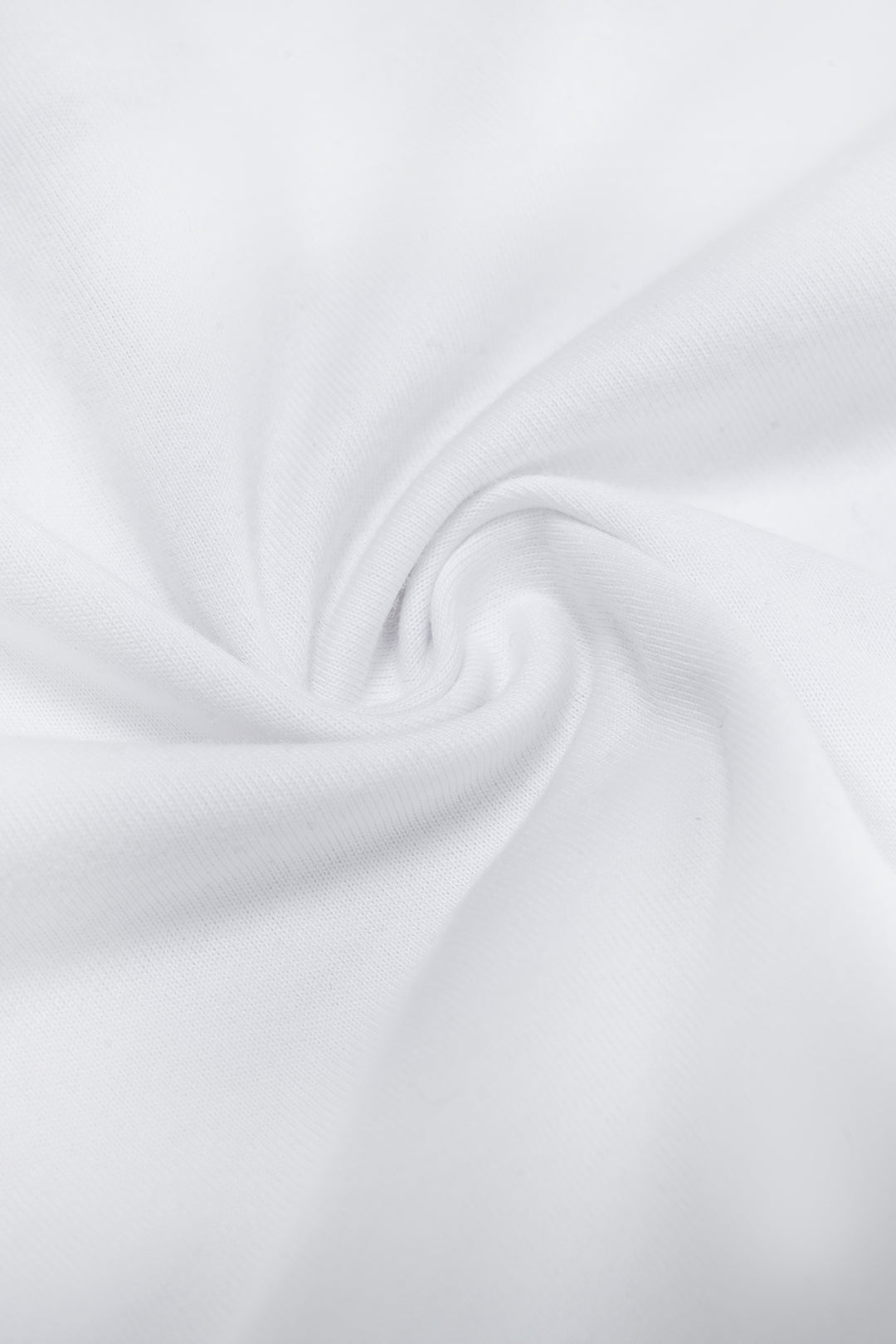 Letter Print Round Neck Tie-Up Short Sleeve T-Shirt