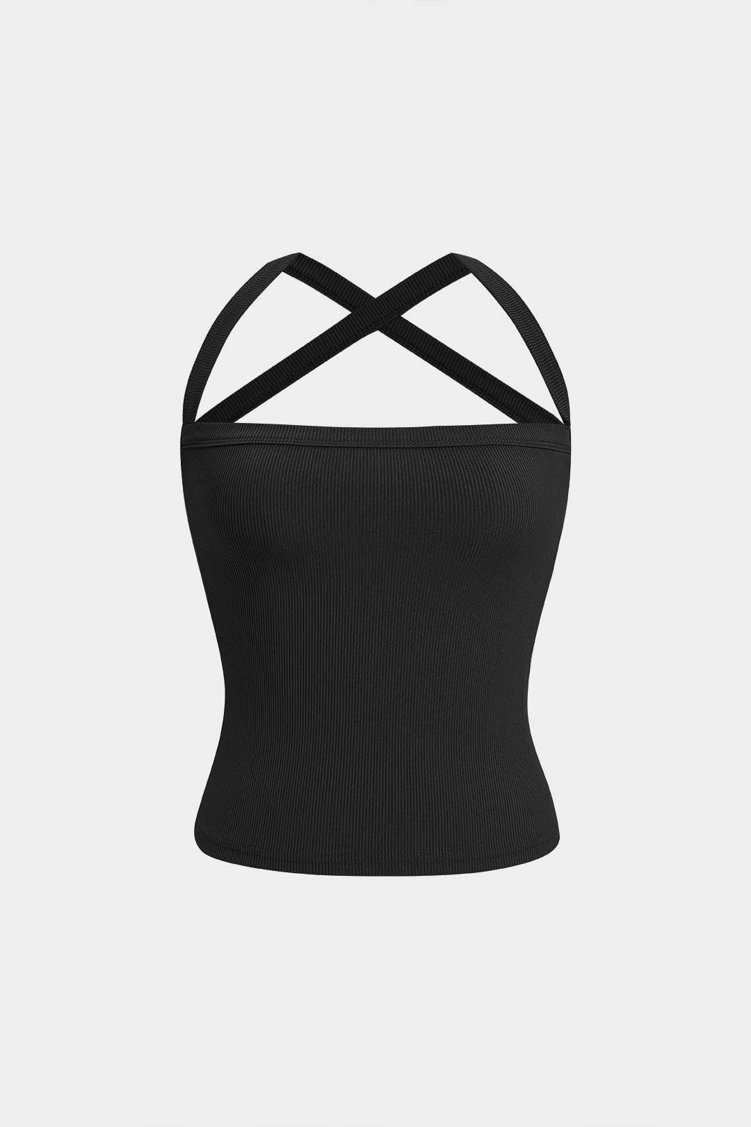 Solid Crossed Cami Top