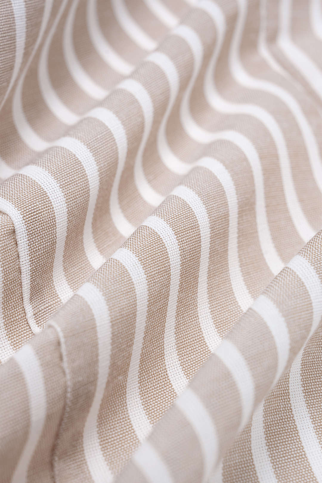 Striped Round Neck Metallic Button Tank Top