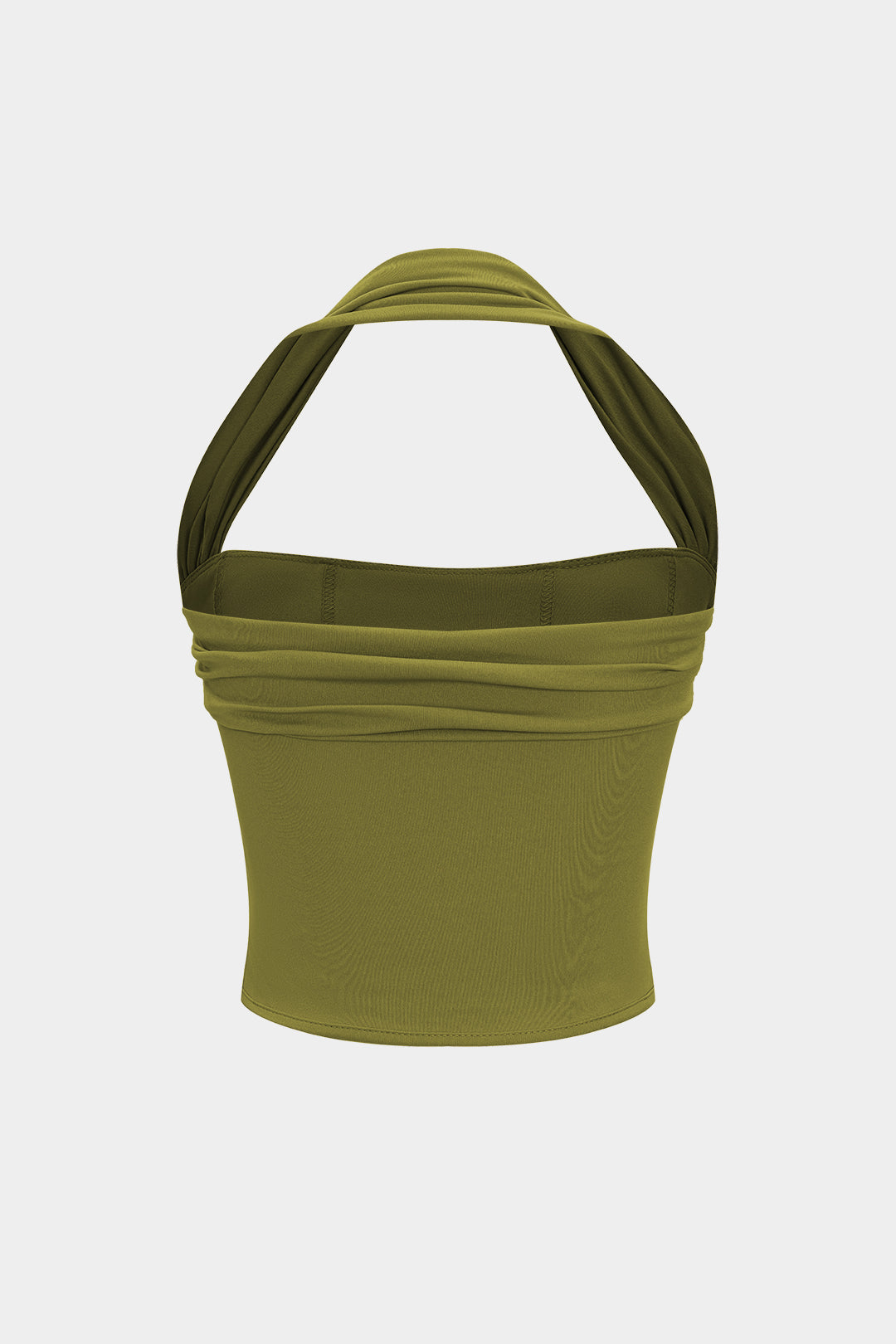 Halter Neck Ruched Top