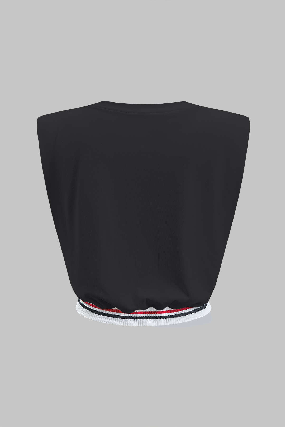 Car Letter Digital Pattern Print Loose Sleeveless T-Shirt