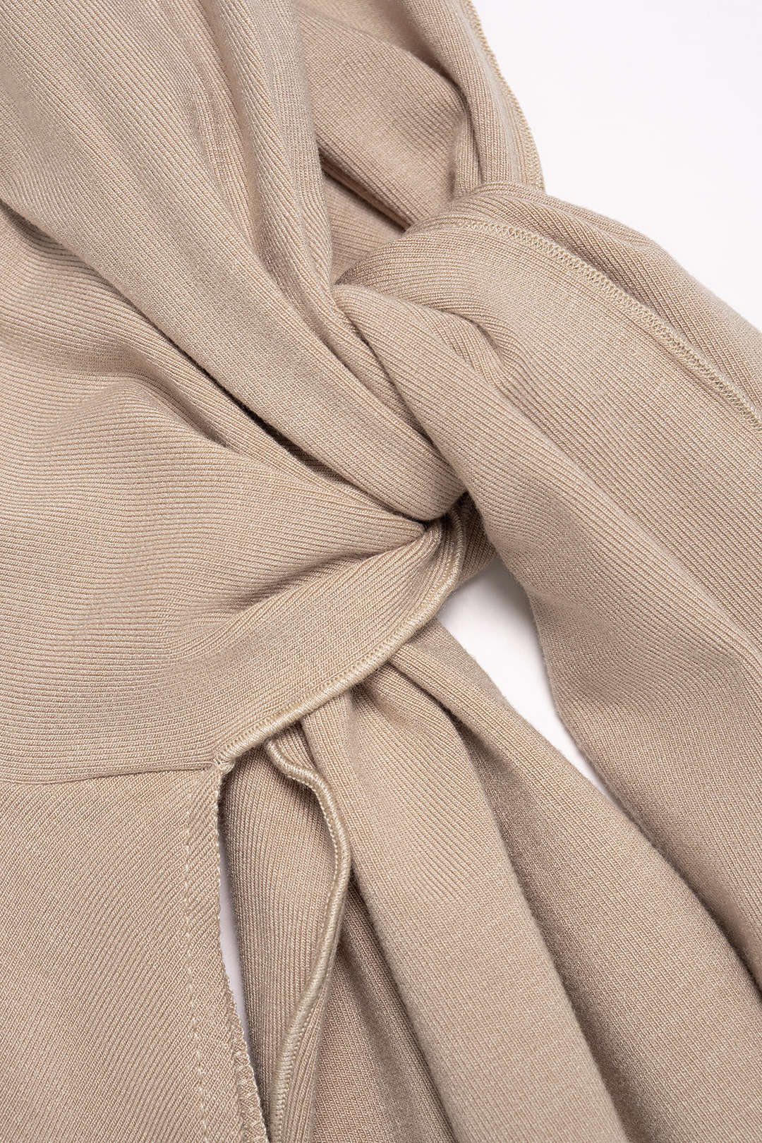 Solid Mock Neck Tie-Up Tank Top