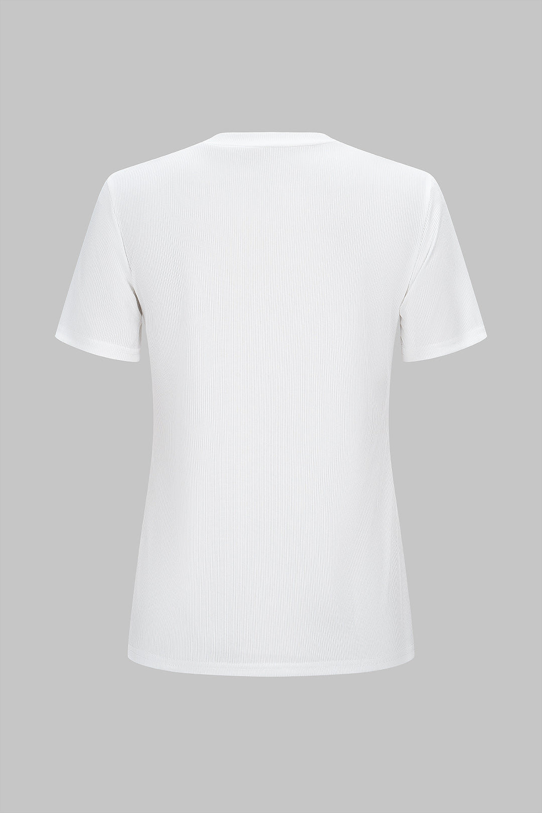 Round Neck Short Sleeve T-Shirt