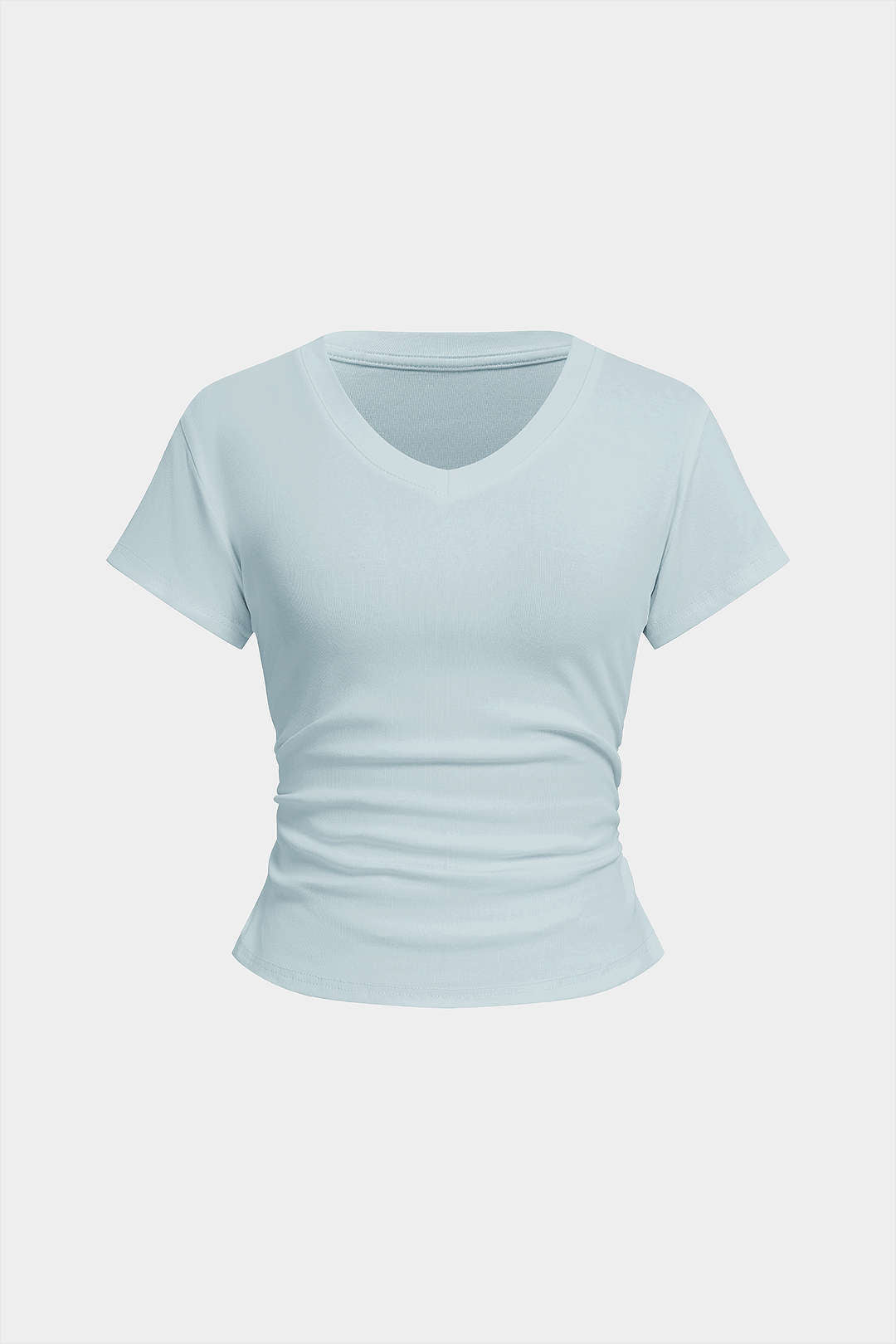 V-Neck Short Sleeve T-Shirt