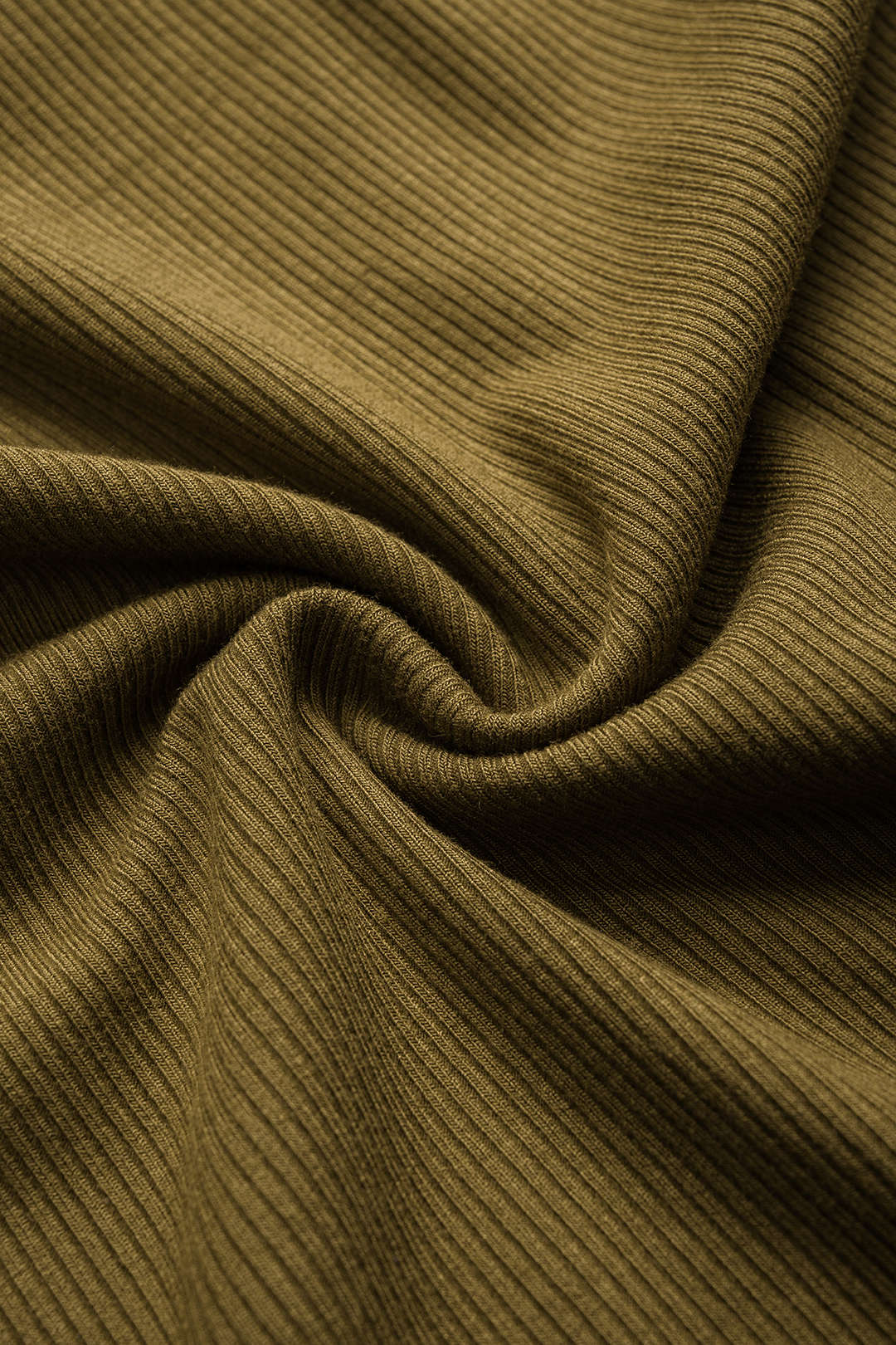 Contrast Round Neck Tank Top And Scallop Edge Drawstring Pants Sets