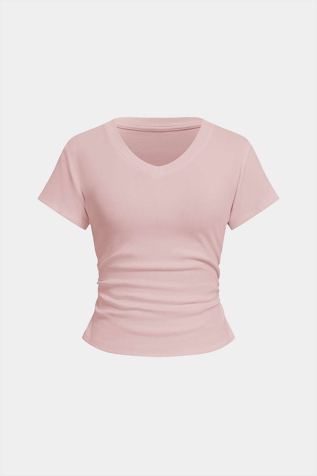 V-Neck Short Sleeve T-Shirt
