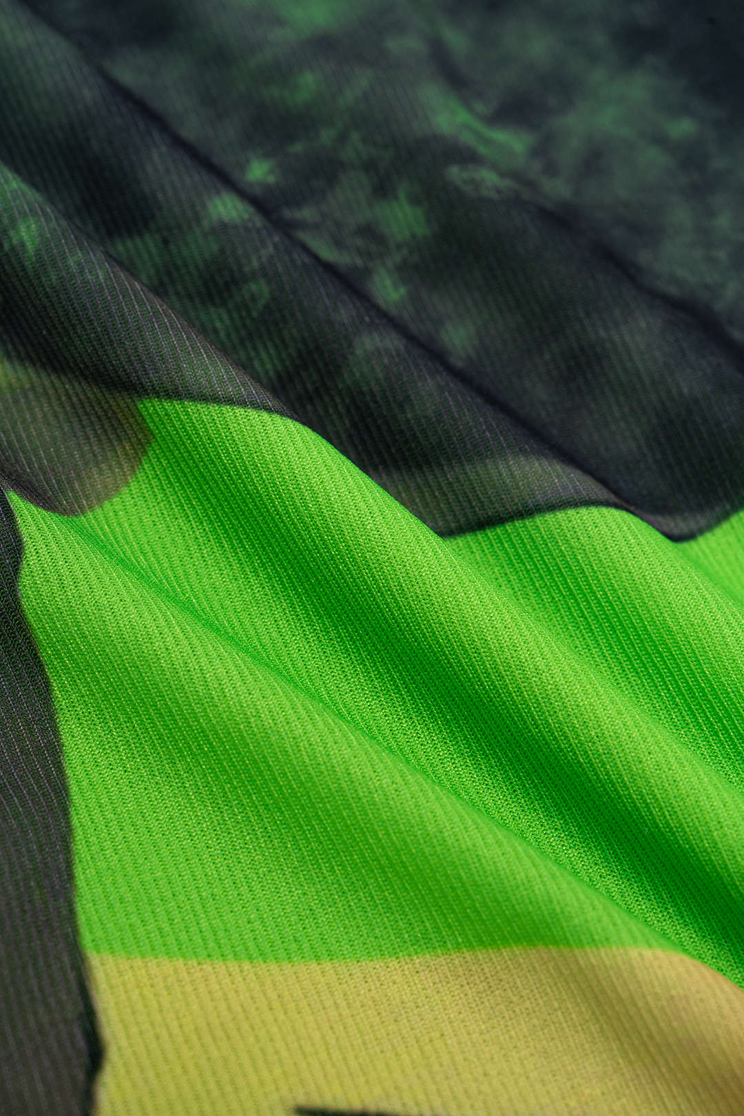 Artistic Print Draped Cowl Neck Asymmetrical Cami Top