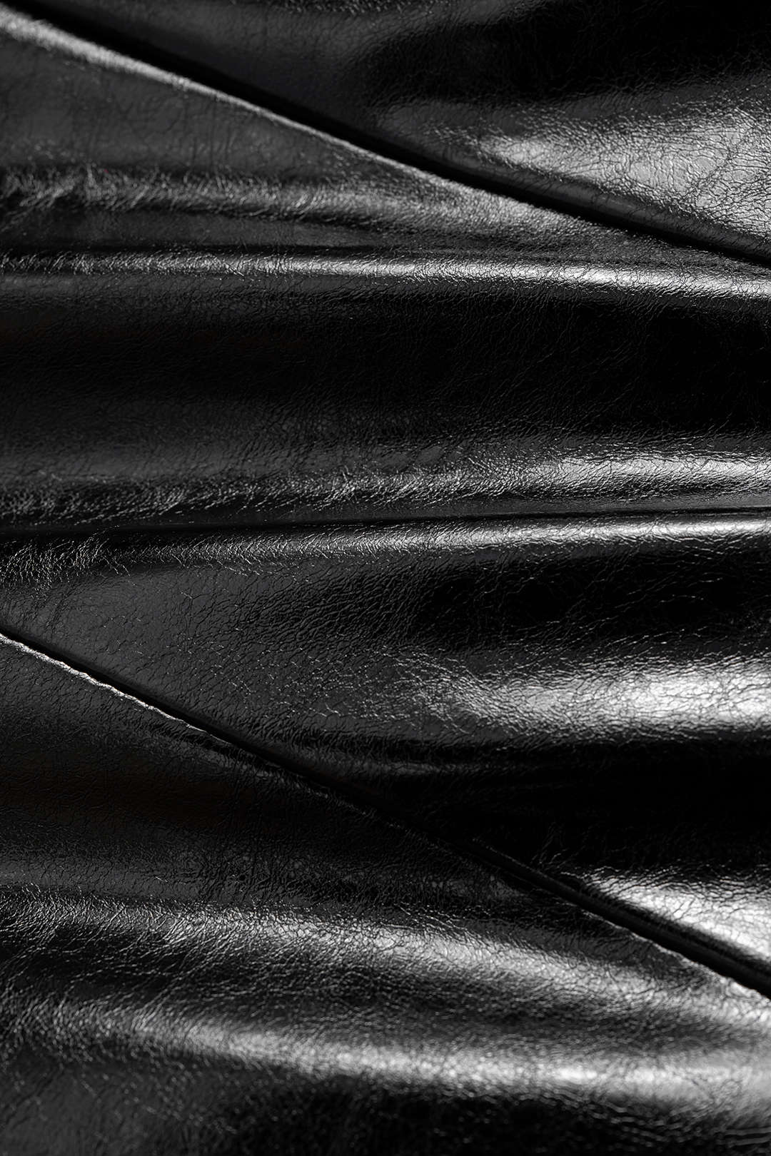 Faux Leather Belted Tank Top