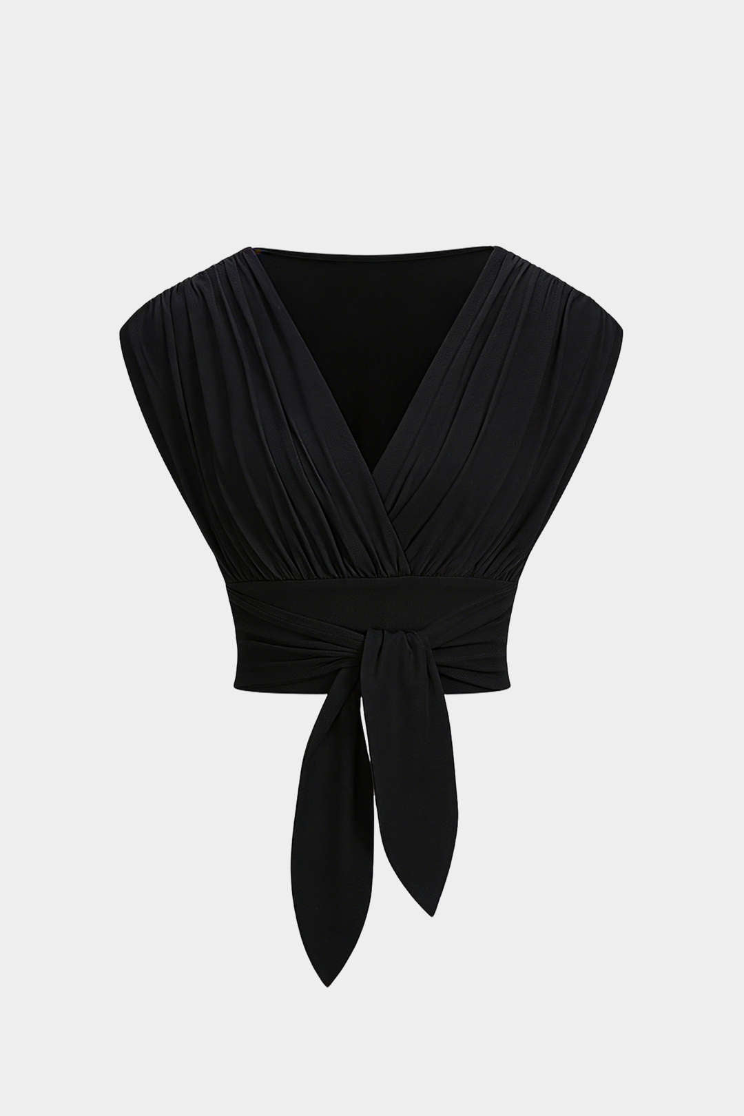 V-Neck Tie-Front Tank Top