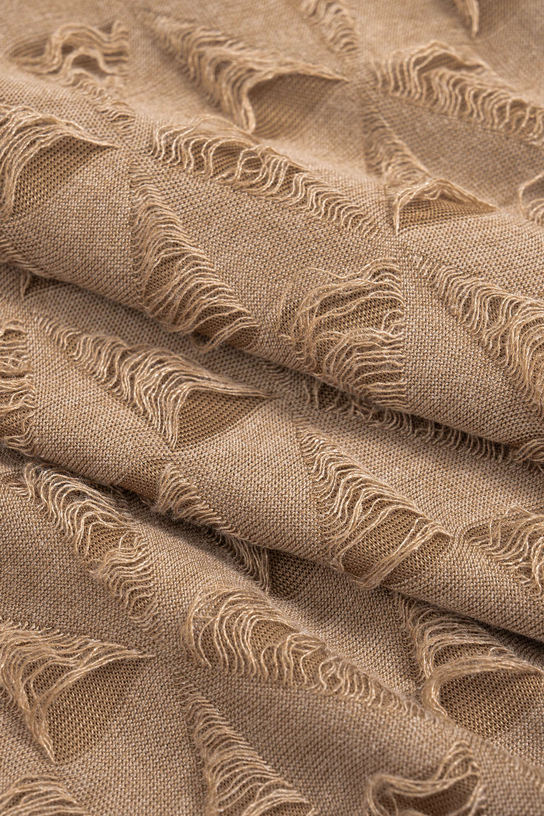 Ripped Patchwork Sleeveless T-Shirt