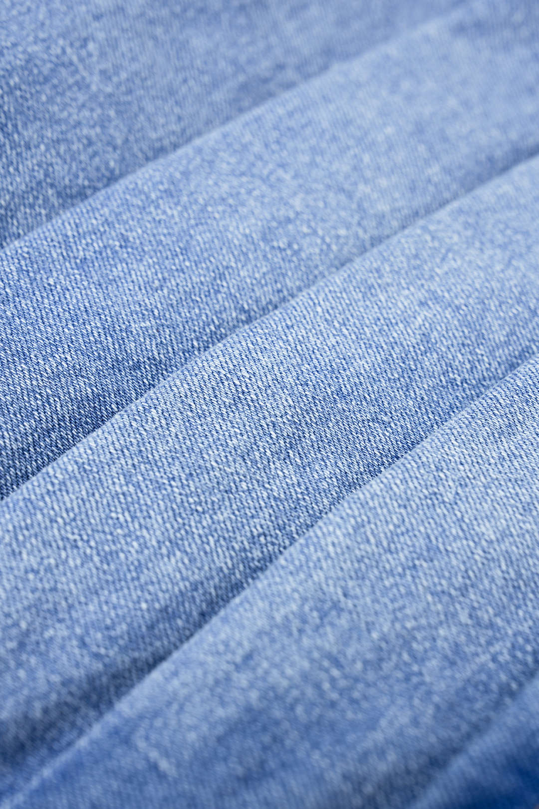 Denim Ruched Asymmetrical Strapless Tube Top