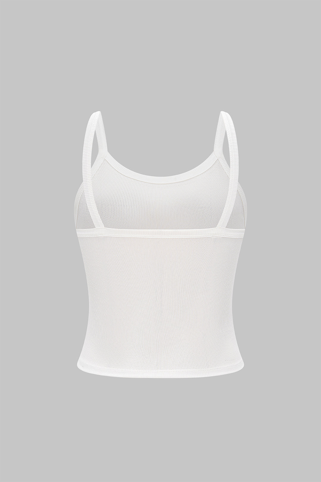 Solid Round Neck Cami Top