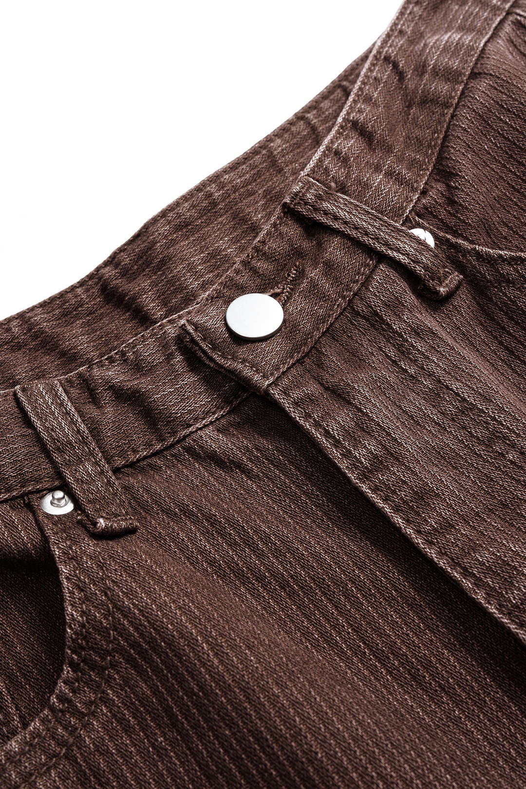 Denim Zipper Barrel Jeans